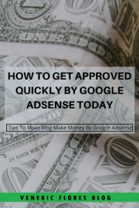 get accepted faster by google adsense pinterest pin